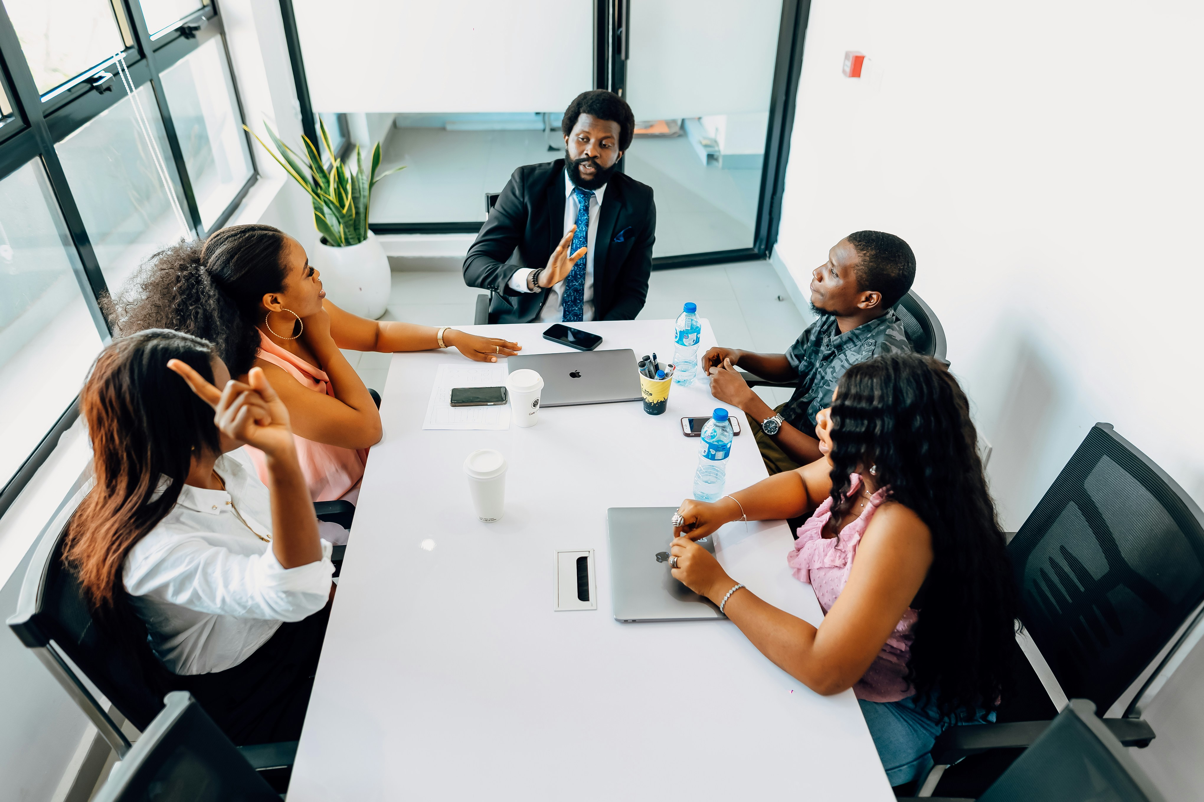Accountants in a meeting